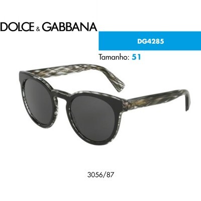 Óculos de sol Dolce & Gabbana DG4285  3056/87 Tam. 51