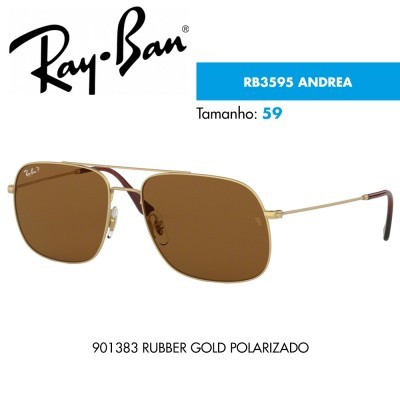 Óculos de sol Ray-Ban RB3595 ANDREA