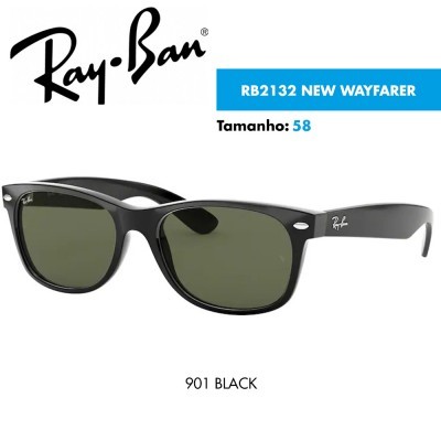 Óculos de sol Ray-Ban RB2132 NEW WAYFARER Óculos de sol Ray-Ban RB2132 NEW WAYFARER