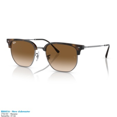 Óculos de sol Ray-Ban RB4416 - New clubmaster