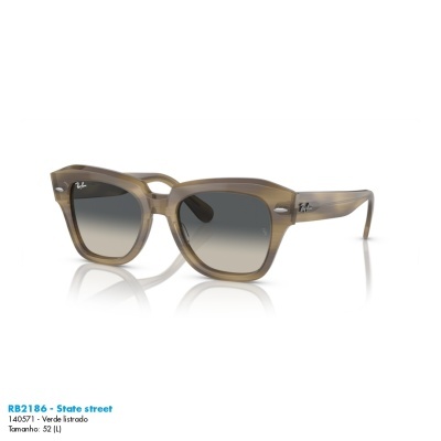 Óculos de sol Ray-Ban RB2186 STATE STREET