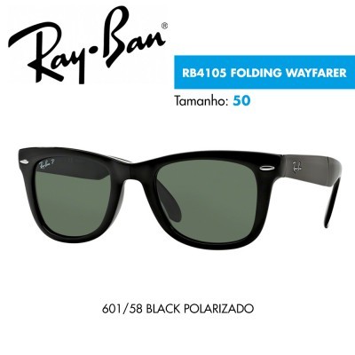 Óculos de sol Ray-Ban RB4105 FOLDING WAYFARER