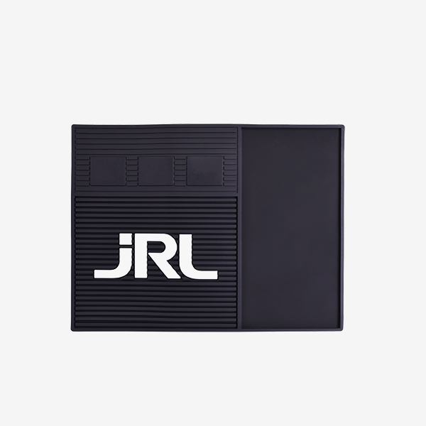 Tapete de jogo preto com letras brancas JRL