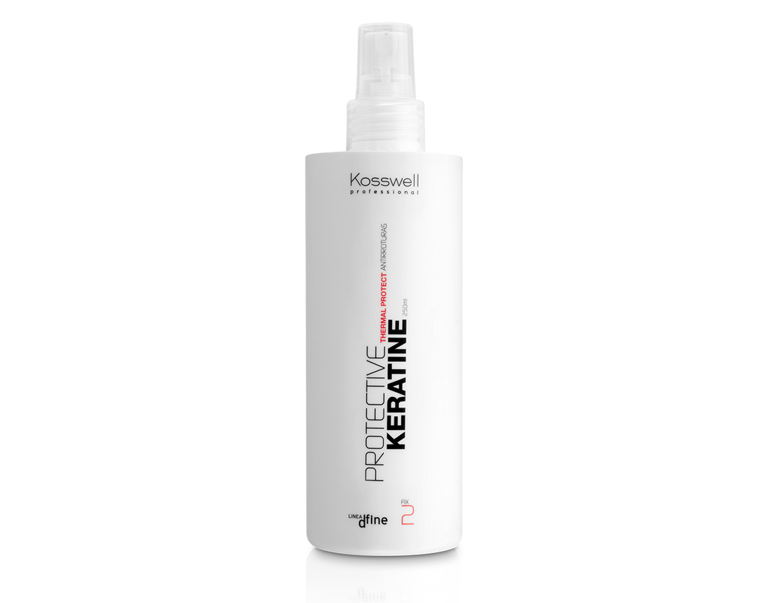 Frasco branco de spray Koswell Protective Keratine