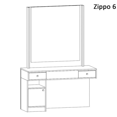 Bancada&#x20;de&#x20;barbeiro&#x20;modular&#x20;AGV&#x20;Zippo&#x20;&#x28;V&#x00E1;rias&#x20;op&#x00E7;&#x00F5;es&#x29;