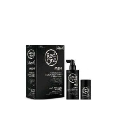 Conjunto de produtos de cabelo Red One MEN 2 em 1 com frasco pump, tubo e caixa preta