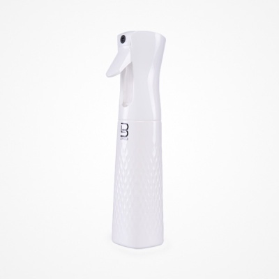 Frasco borrifador branco texturizado com logotipo B MIST