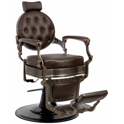 Cadeira&#x20;de&#x20;barbeiro&#x20;Buzz&#x20;bronze&#x20;marrom