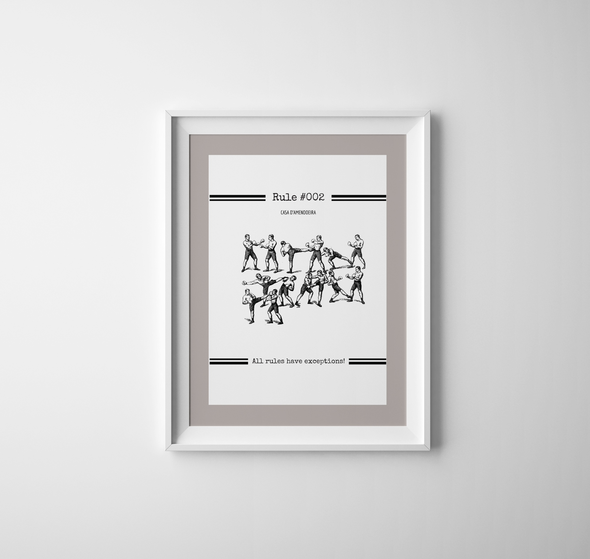 Print Rule#002 "All rules have exceptions!” Print Rule#002 "All rules have exceptions!”