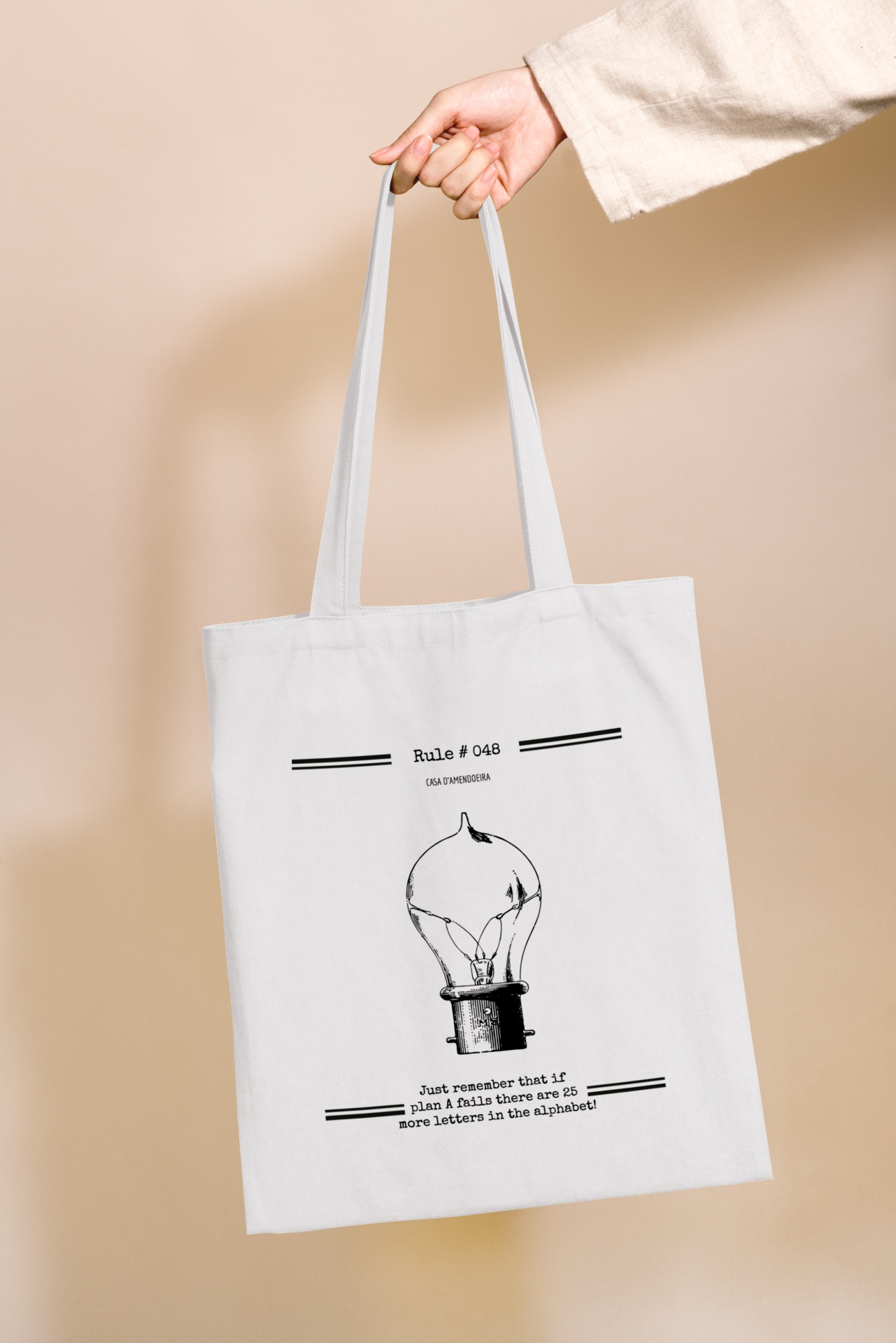 Saco de Algodão Rule #048 Saco de Algodão Rule #048