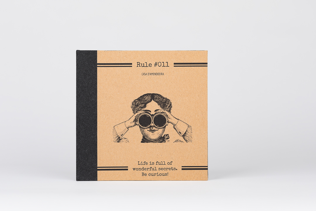 Caderno Regra #011 "Life is full of wonderful secrets. Be curious!" Caderno Regra #011 "Life is full of wonderful secrets. Be curious!"