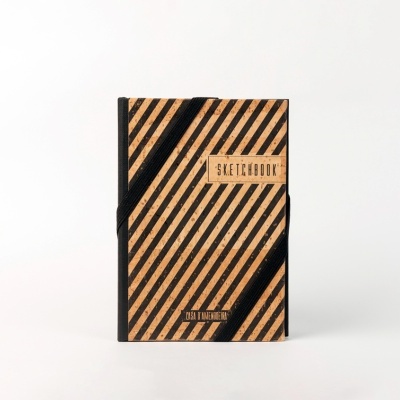 Sketchbook Leporello Stripes