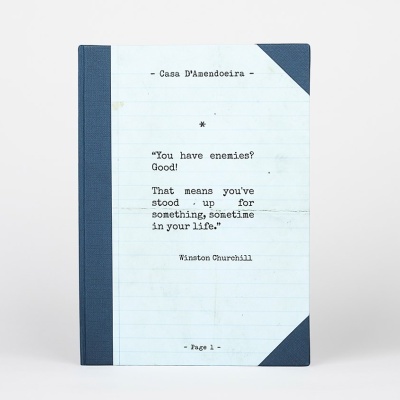 Caderno Winston Churchill