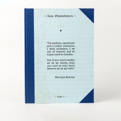 Caderno Marilyn Monroe