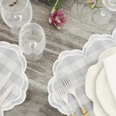 Individual&#x20;de&#x20;mesa&#x20;nuvem&#x20;vichy&#x20;azul&#x20;&#x28;linho&#x29;