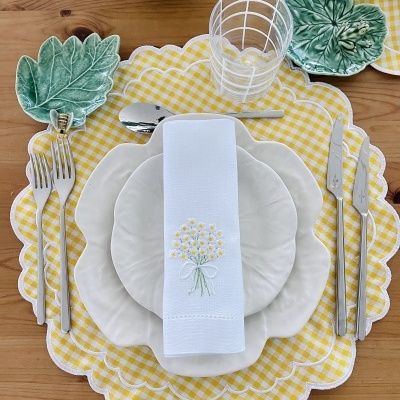 Guardanapo&#x20;flor&#x20;branca