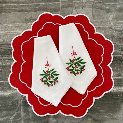 Individual&#x20;de&#x20;mesa&#x20;Carmen&#x20;vermelho&#x20;&#x28;imperme&#x00E1;vel&#x29;