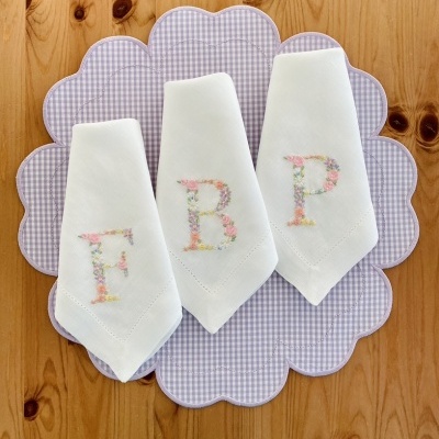 Guardanapo&#x20;Letras&#x20;Flores