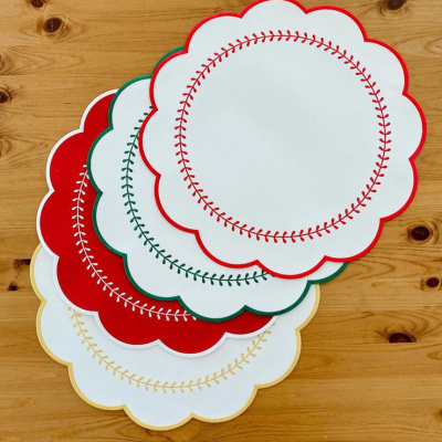 Individual&#x20;de&#x20;mesa&#x20;esperan&#x00E7;a&#x20;com&#x20;dourado