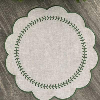 Individual&#x20;de&#x20;mesa&#x20;esperan&#x00E7;a&#x20;com&#x20;verde
