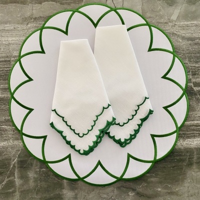 Individual&#x20;de&#x20;mesa&#x20;bosque&#x20;verde&#x20;&#x28;imperme&#x00E1;vel&#x29;