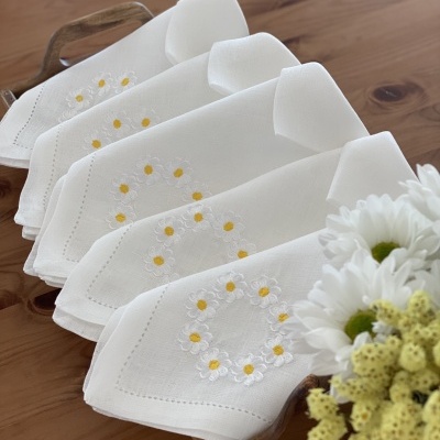 Guardanapo&#x20;c&#x00ED;rculo&#x20;Margarida