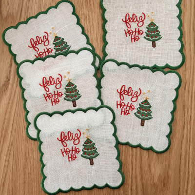 Guardanapo&#x20;de&#x20;cocktail&#x20;ho&#x20;ho&#x20;ho