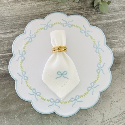 Individual&#x20;de&#x20;mesa&#x20;la&#x00E7;o&#x20;azul&#x20;&#x28;imperme&#x00E1;vel&#x29;