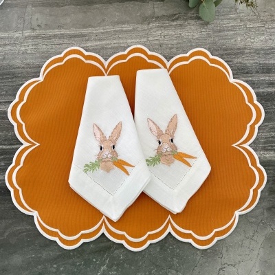 Guardanapo&#x20;coelho&#x20;cenoura
