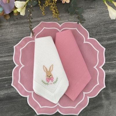 Guardanapo&#x20;coelho&#x20;la&#x00E7;o