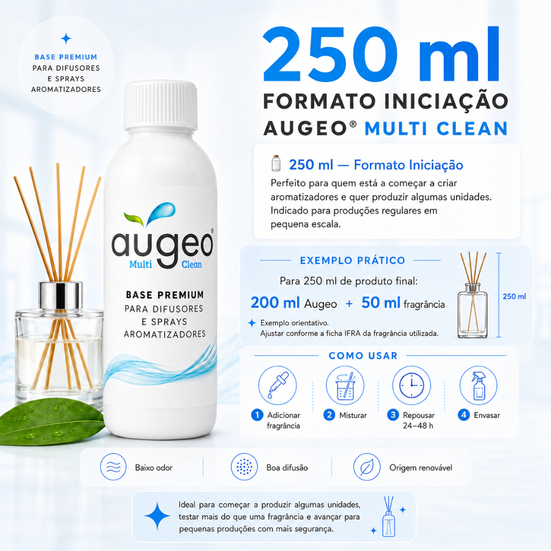 Frasco branco de base para aromatizadores ao lado de difusor de varetas em vidro