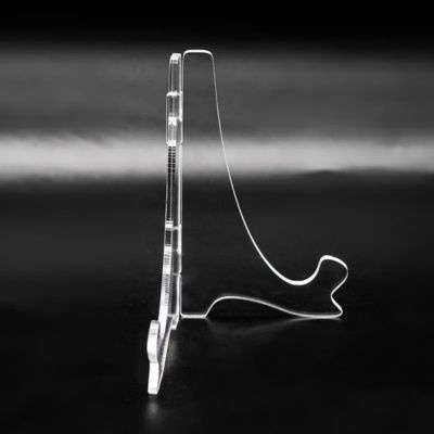 suporte acrílico transparente para exposição