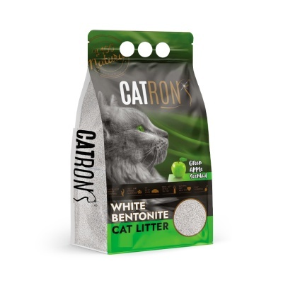 Saco de areia para gatos CATRONX com cheiro a maçã verde