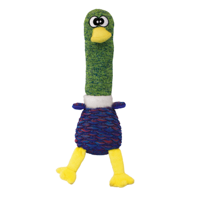 Brinquedo para cães em forma de pássaro colorido