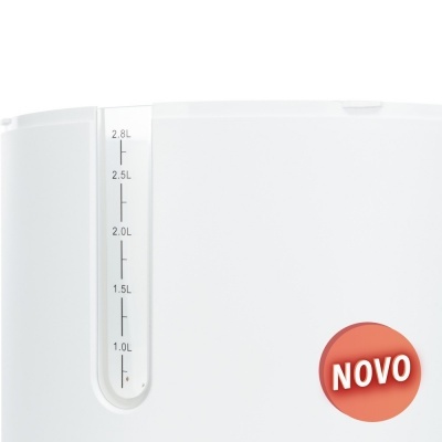 Máquina de cozinha branca com medidor de água e selo NOVO
