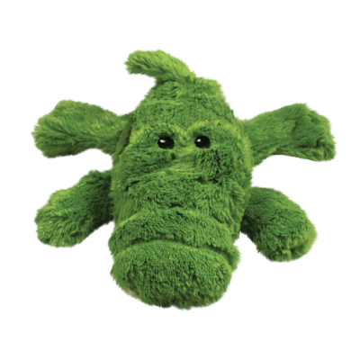 Pelúcia verde em forma de crocodilo macio