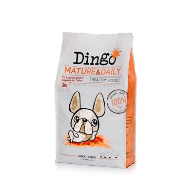 Embalagem de ração para cães Dingo MATURE & DAILY 3kg