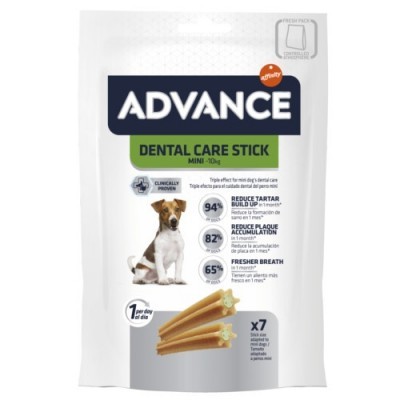 Bolsa de sticks dentais para cães Advance Dental Care Stick MINI-09 com 7 unidades