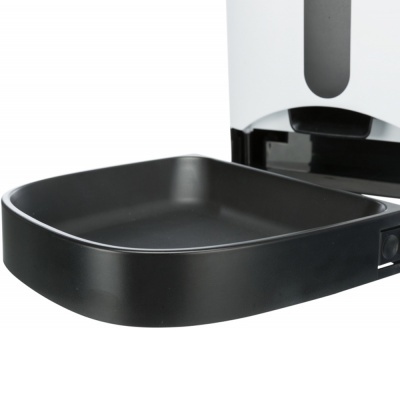 Dispensador automático de sabão com bandeja preta