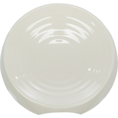 Tampa redonda branca brilhante