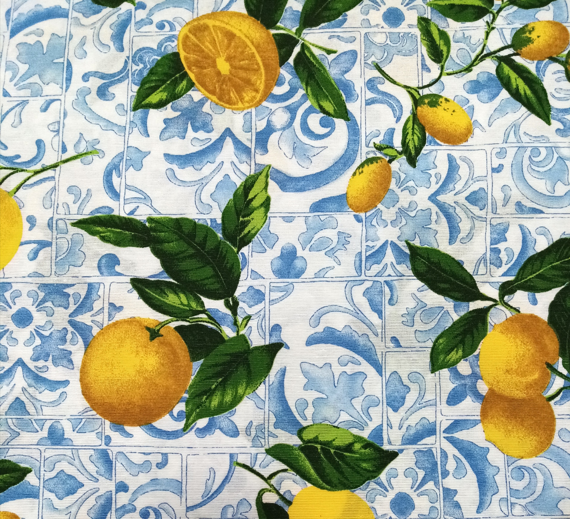 Limões em azulejos Limões em azulejos