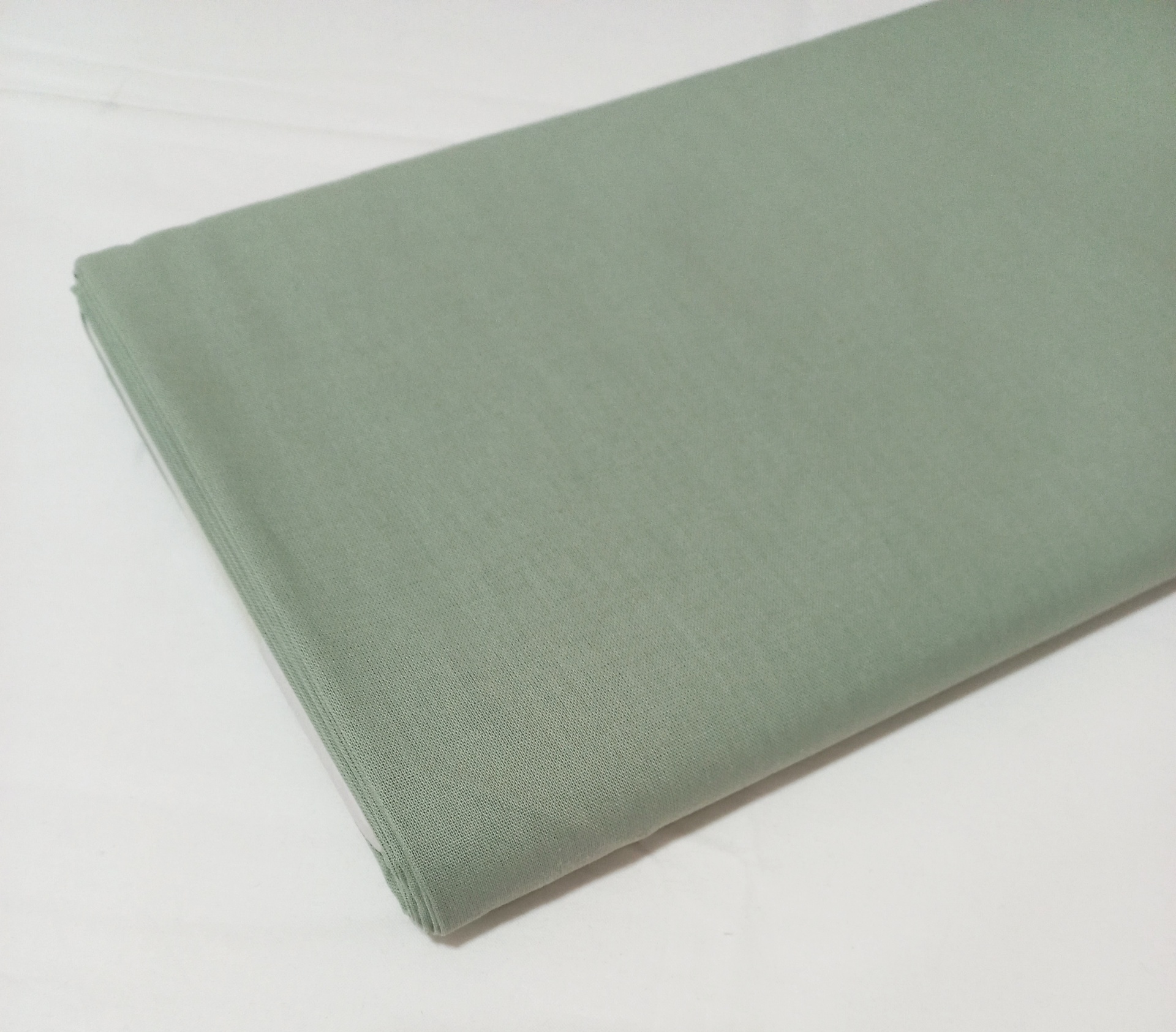 Tecido Algodão em verde seco claro Tecido Algodão em verde seco claro