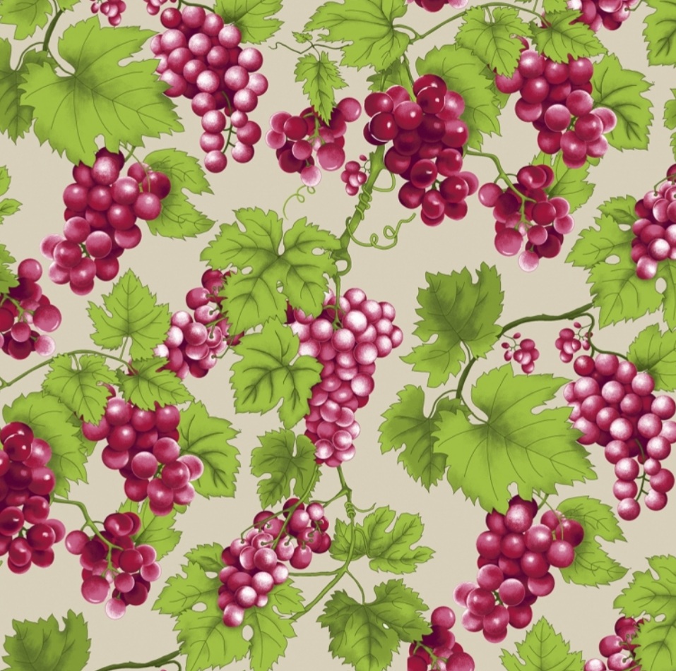 Cachos de uva em rosa forte Cachos de uva em rosa forte