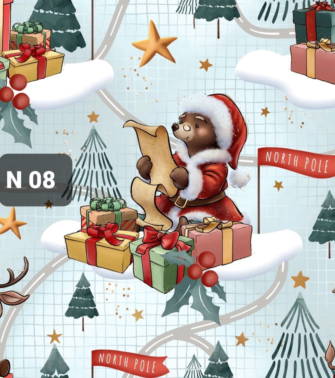 Tecido de Natal - N08 Tecido de Natal - N08