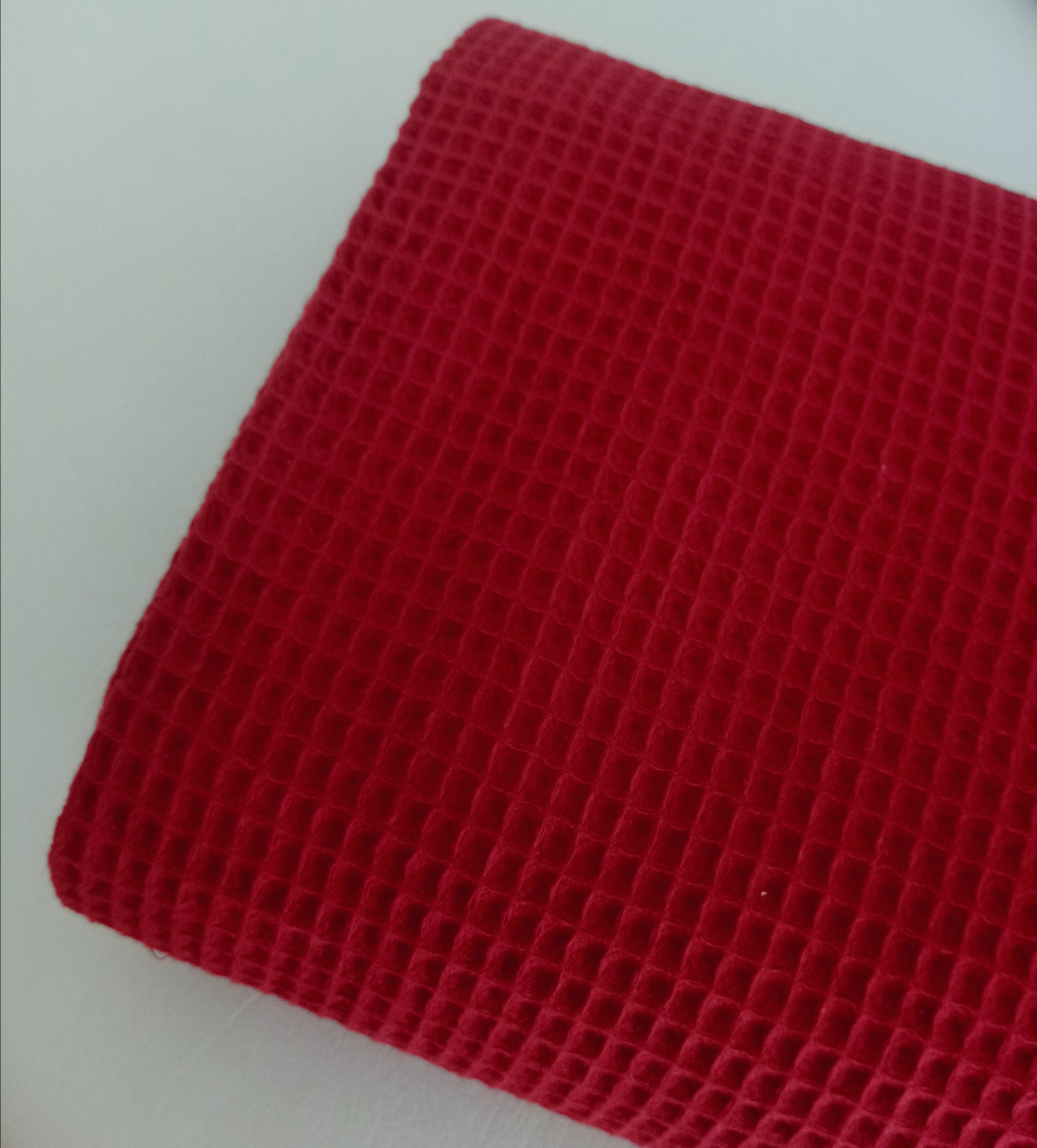 Waffle Vermelho cor W21 Waffle Vermelho cor W21