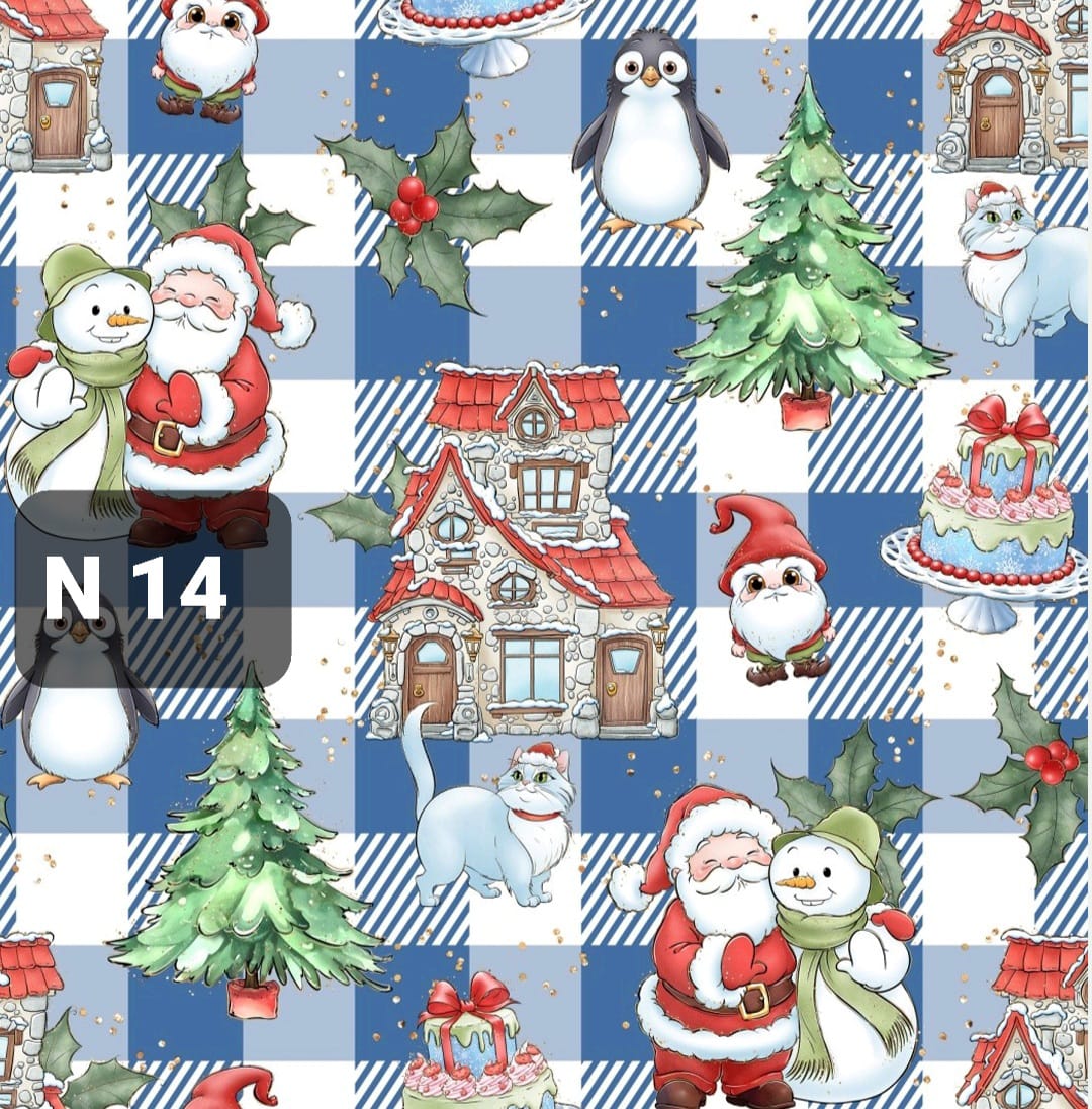 Tecido de Natal - N14 Tecido de Natal - N14