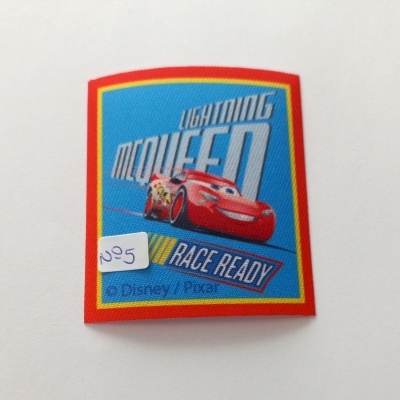 Aplicação Faísca McQueen Nº5