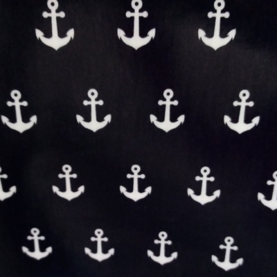Plastificado com Âncoras em fundo Azul Escuro