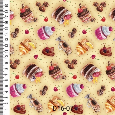 Doces em fundo creme - D16-07