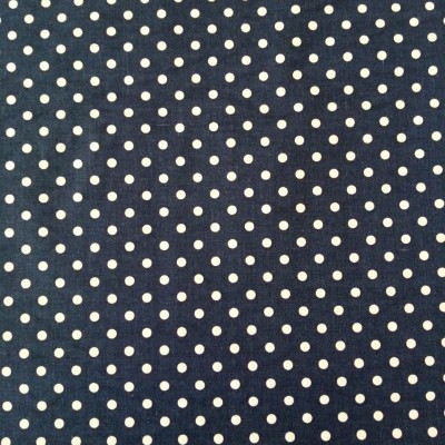 Bolas Brancas em Fundo Azul Escuro